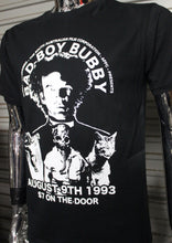 Load image into Gallery viewer, Bad Boy Bubby DIY punk flyer T-shirt