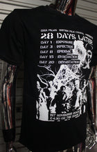Load image into Gallery viewer, 28 Days Later DIY punk flyer T-shirt