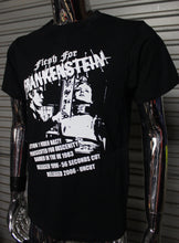 Load image into Gallery viewer, Flesh For Frankenstein Video Nasty DIY punk flyer T-shirt