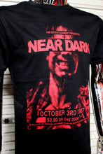 Load image into Gallery viewer, Red Near Dark DIY punk flyer T-shirt