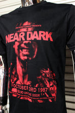 Load image into Gallery viewer, Red Near Dark DIY punk flyer T-shirt