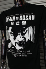 Load image into Gallery viewer, Train To Busan DIY punk flyer T-shirt