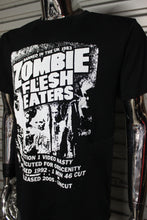 Load image into Gallery viewer, Zombie Flesh Eaters Video Nasty DIY punk flyer T-shirt