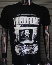 Load image into Gallery viewer, Videodrome DIY Punk Flyer T-shirt