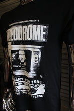 Load image into Gallery viewer, Videodrome DIY Punk Flyer T-shirt