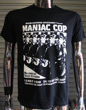 Load image into Gallery viewer, Maniac Cop DIY punk flyer T-shirt