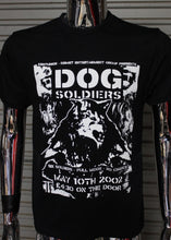 Load image into Gallery viewer, Dog Soldiers DIY punk flyer T-shirt