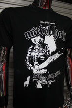 Load image into Gallery viewer, Motel Hell DIY punk flyer T-shirt
