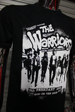 Load image into Gallery viewer, The Warriors DIY punk flyer T-shirt