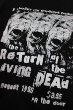 Load image into Gallery viewer, Women's The Return Of The Living Dead DIY punk flyer T-shirt