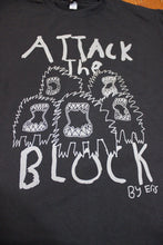Load image into Gallery viewer, Glow in the dark Attack The Block by Eris t-shirt