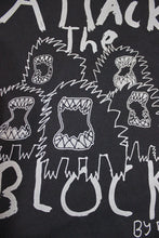 Load image into Gallery viewer, Glow in the dark Attack The Block by Eris t-shirt