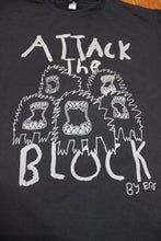 Load image into Gallery viewer, Women's Glow in the dark Attack The Block by Eris t-shirt
