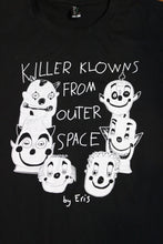 Load image into Gallery viewer, KIller Klowns From Outer Space by Eris t-shirt