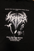 Load image into Gallery viewer, Mandy Crazy Evil Black Metal tour T-shirt