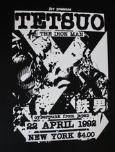 Load image into Gallery viewer, Tetsuo The Iron Man DIY Punk Flyer T-shirt