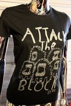 Load image into Gallery viewer, Women's Glow in the dark Attack The Block by Eris t-shirt