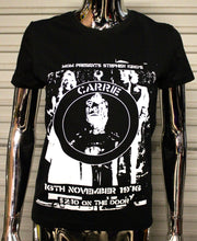 Load image into Gallery viewer, Women's Carrie DIY Punk Flyer t-shirt