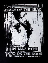 Load image into Gallery viewer, Dawn Of The Dead DIY Punk Flyer T-shirt