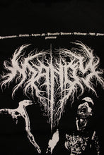 Load image into Gallery viewer, Women's Mandy Crazy Evil Black Metal tour t-shirt