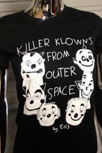 Load image into Gallery viewer, Women's KIller Klowns From Outer Space by Eris t-shirt