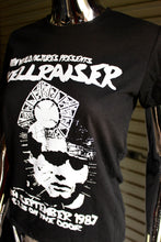Load image into Gallery viewer, Women's Hellraiser DIY Punk Flyer T-shirt - Hellcharge/Disraiser