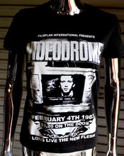Load image into Gallery viewer, Women's Videodrome DIY Punk Flyer T-shirt
