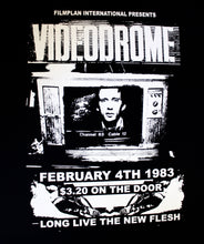 Load image into Gallery viewer, Women's Videodrome DIY Punk Flyer T-shirt
