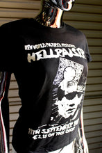 Load image into Gallery viewer, Women's Hellraiser DIY Punk Flyer T-shirt - Hellcharge/Disraiser