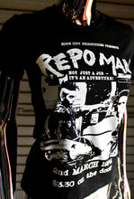 Load image into Gallery viewer, Women's Repo Man DIY Punk Flyer T-shirt
