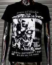 Load image into Gallery viewer, Women's The Terminator DIY Punk Flyer t-shirt