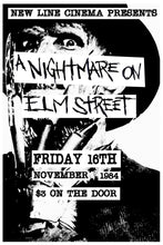 Load image into Gallery viewer, Women's A Nightmare on Elm Street DIY Punk Flyer t-shirt