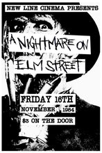 Load image into Gallery viewer, A Nightmare On Elm Street DIY punk flyer T-shirt