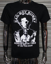 Load image into Gallery viewer, Bad Boy Bubby DIY punk flyer T-shirt
