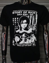 Load image into Gallery viewer, Story Of Ricky aka Riki Oh DIY punk flyer T-shirt
