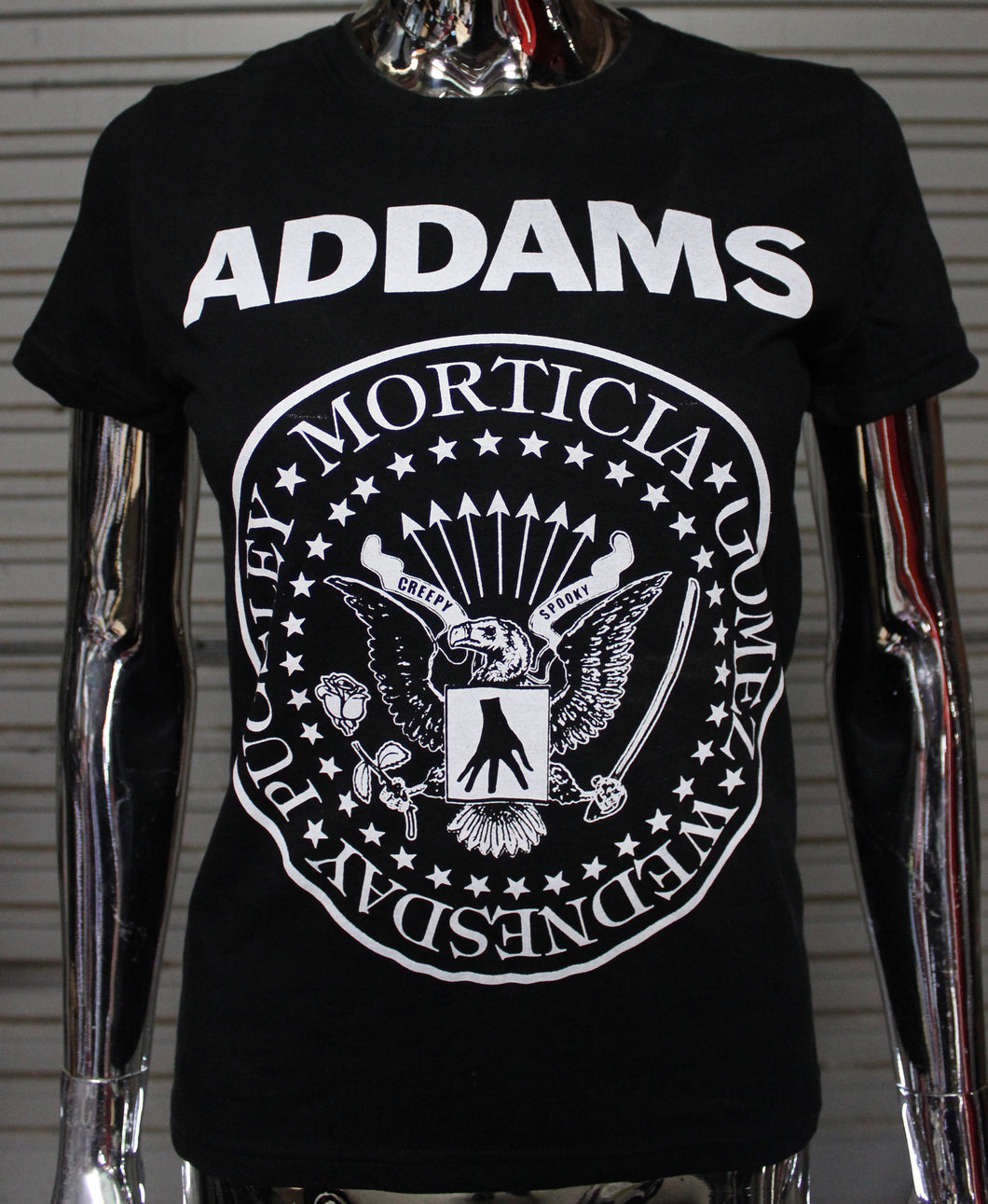 Women's Addams Family - Ramones t-shirt
