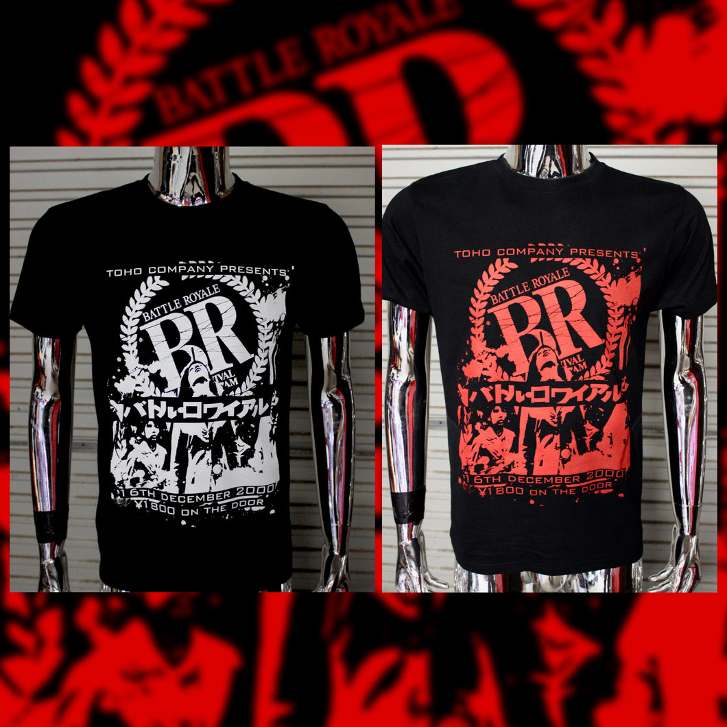 Battle Royale DIY Punk Flyer T-shirt