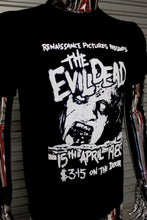 Load image into Gallery viewer, The Evil Dead DIY Punk Flyer T-shirt
