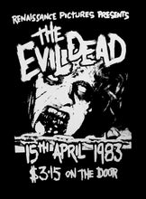 Load image into Gallery viewer, The Evil Dead DIY Punk Flyer T-shirt
