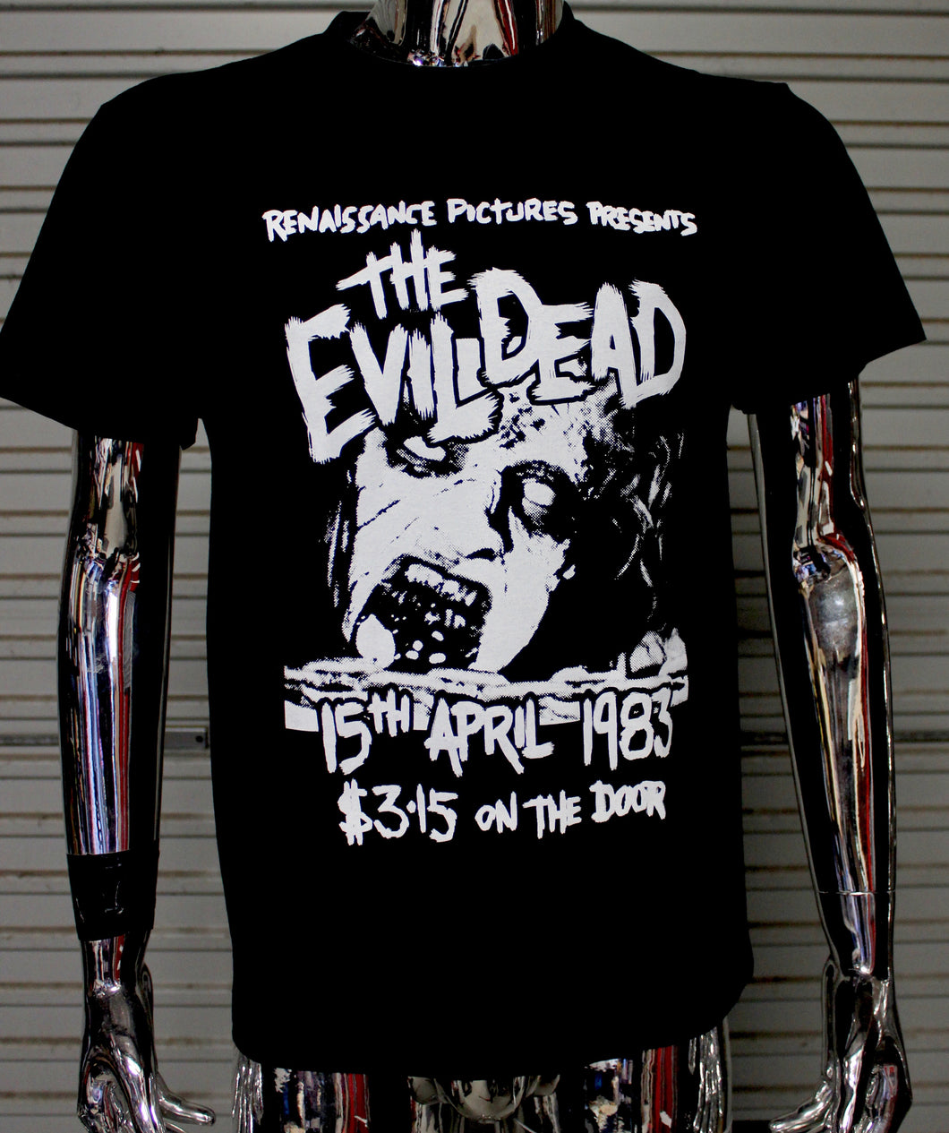 The Evil Dead DIY Punk Flyer T-shirt