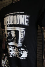 Load image into Gallery viewer, Videodrome DIY Punk Flyer T-shirt
