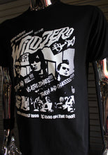 Load image into Gallery viewer, Wild Zero DIY punk flyer T-shirt

