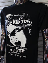 Load image into Gallery viewer, Women&#39;s The Lost Boys DIY Punk Flyer t-shirt
