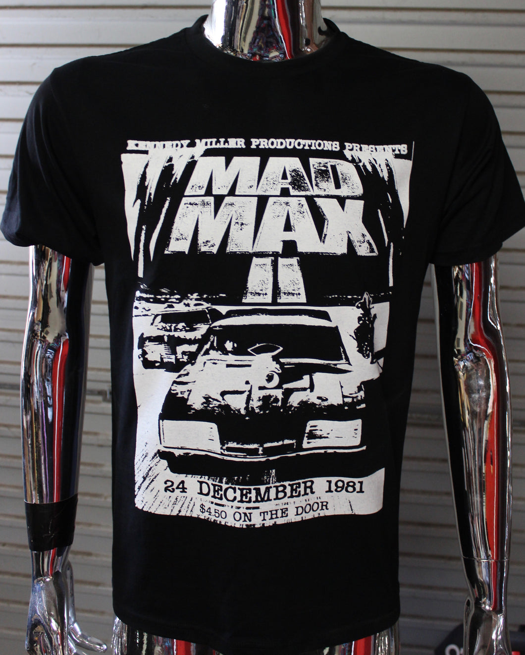 Mad Max 2 DIY punk flyer T-shirt