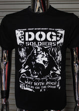 Load image into Gallery viewer, Dog Soldiers DIY punk flyer T-shirt
