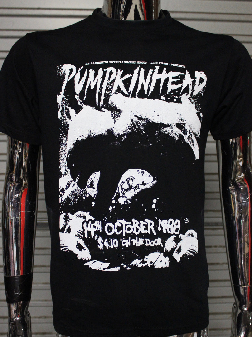 Pumpkinhead DIY punk flyer T-shirt