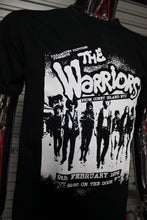 Load image into Gallery viewer, The Warriors DIY punk flyer T-shirt
