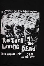Load image into Gallery viewer, Women&#39;s The Return Of The Living Dead DIY punk flyer T-shirt
