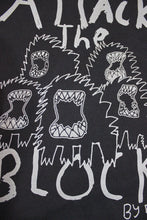Load image into Gallery viewer, Glow in the dark Attack The Block by Eris t-shirt
