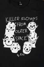 Load image into Gallery viewer, KIller Klowns From Outer Space by Eris t-shirt

